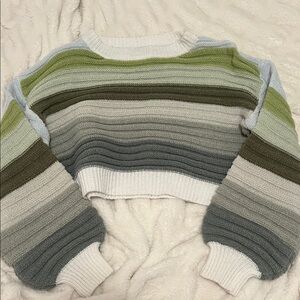 SHEIN Multicolor Striped Women's Sweater